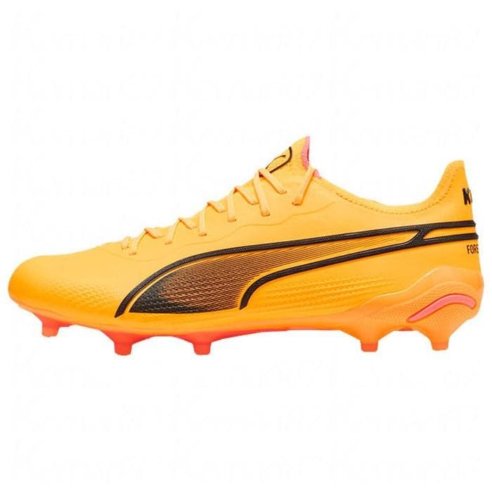 PUMA キング アルティメット FG/AG サンストリーム/ブラック/サンセットグロー