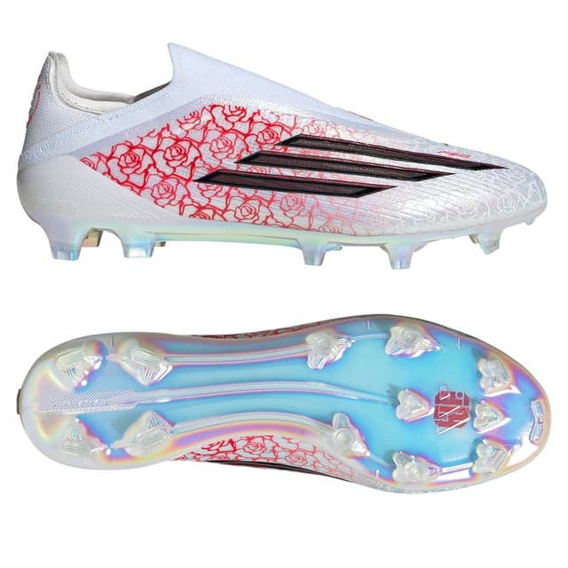 adidas F50 エリート FG LY ラミン ヤマル ホワイト×ブラック×レッド