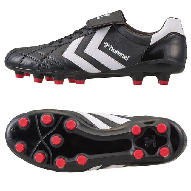 hummel ヴォラート3 プロ OLD SCHOOL スーパーワイド ブラック×レッド
