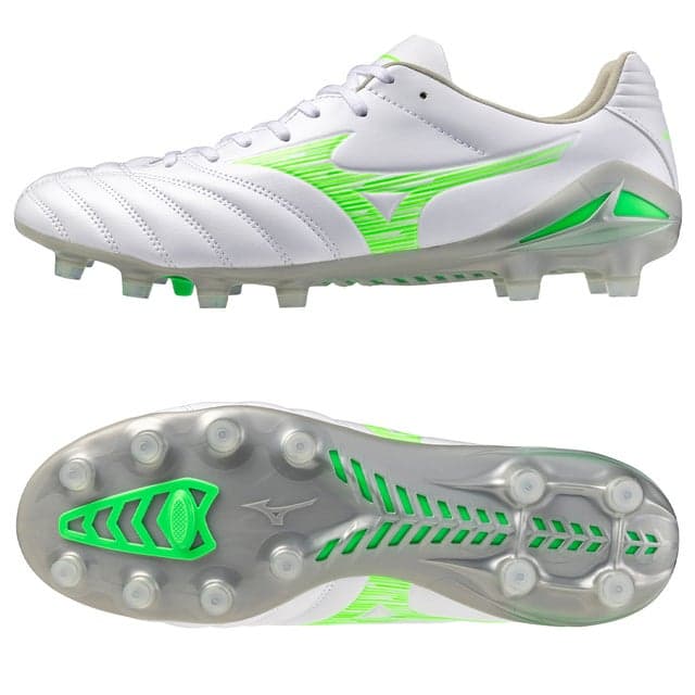 MIZUNO モナルシーダ ネオ Ⅲ プロ ホワイト×グリーン