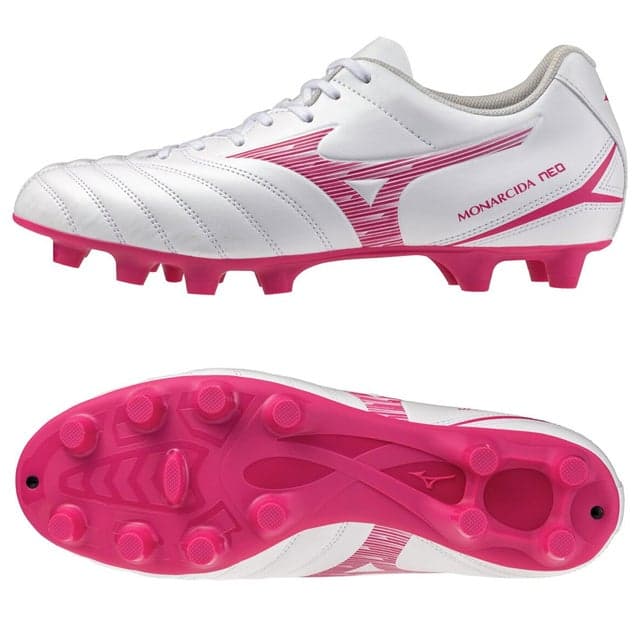 MIZUNO モナルシーダネオ3 セレクト ホワイト×ピンク