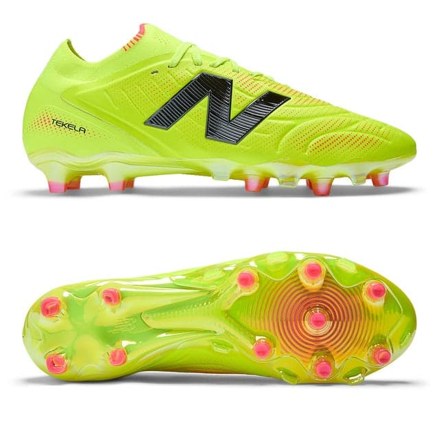New Balance テケラ エリート FG V5 ウィズ：2E イエロー×ブラック