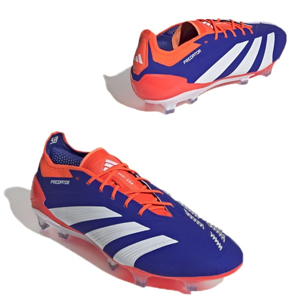 adidas プレデター エリート FG ルシッドブルー×ホワイト×レッド