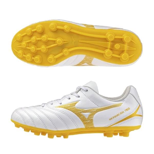 MIZUNO モナルシーダ ネオ3 セレクト JR AG ホワイト×ゴールド ワイド