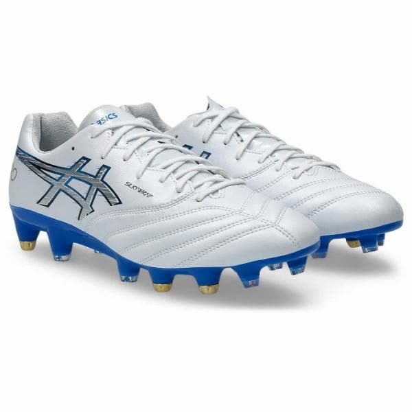 asics DS LIGHT X-FLY プロ 3 ホワイト×エレクトリックブルー 取替式