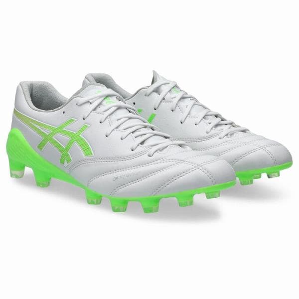 asics DSライト X-FLY 6 ホワイト×グリーンゲッコー 100 X-FLY6
