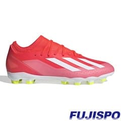 adidas エックス クレイジーファスト リーグ HG/AG レッド×ホワイト×チームソーラーイエロー