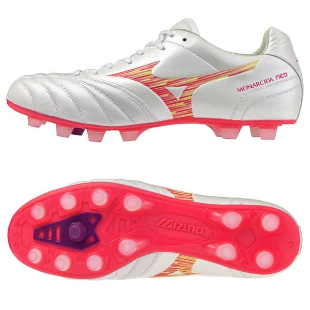 MIZUNO モナルシーダネオ3 ワイド エリート ホワイト×ピンク