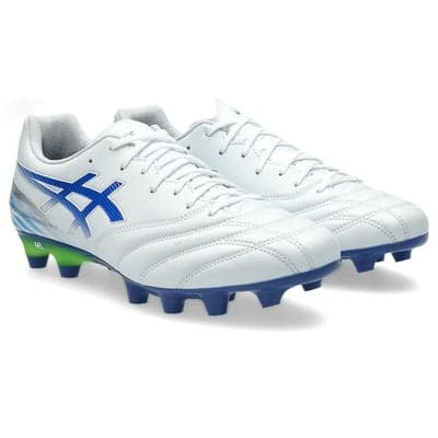 asics DS LIGHT プロ ワイド ホワイト×ブルー 100