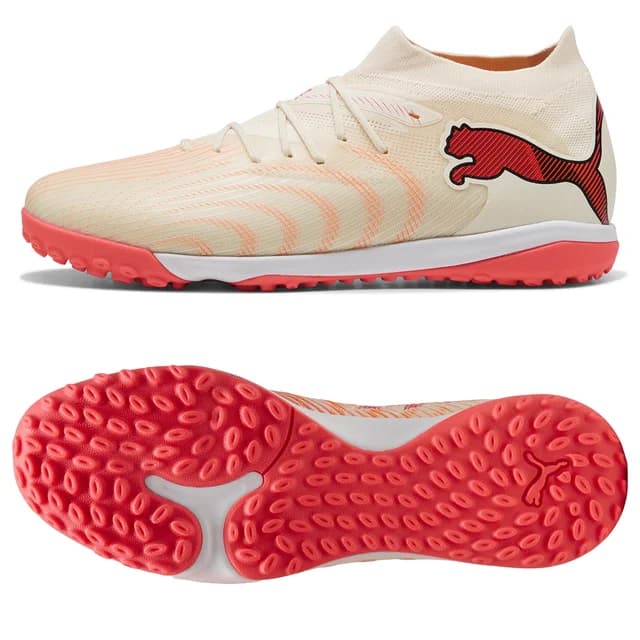 PUMA フューチャー 9 マッチ TT ベージュ×レッド