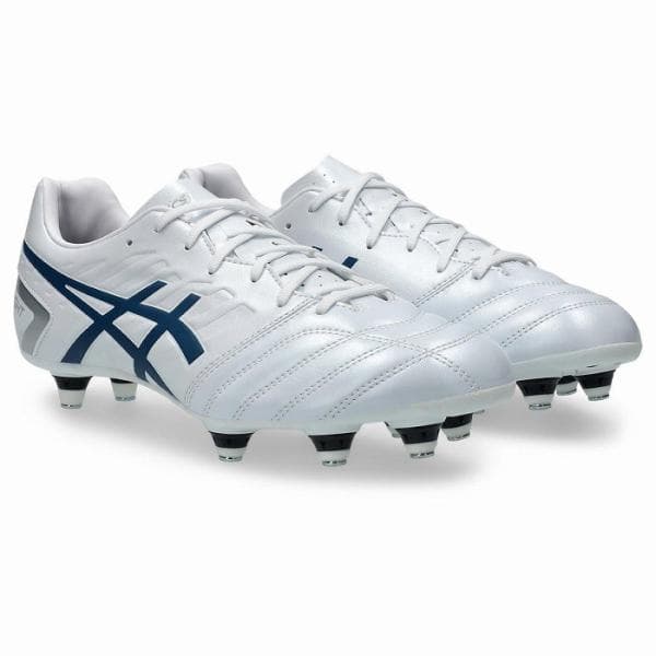 asics DS LIGHT GAIN ST ホワイト×マコブルー 取替式