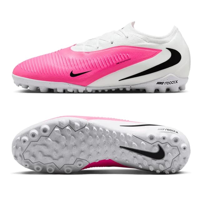 Nike リアクト ファントム6 LOW プロ TF ピンク×ブラック×ホワイト