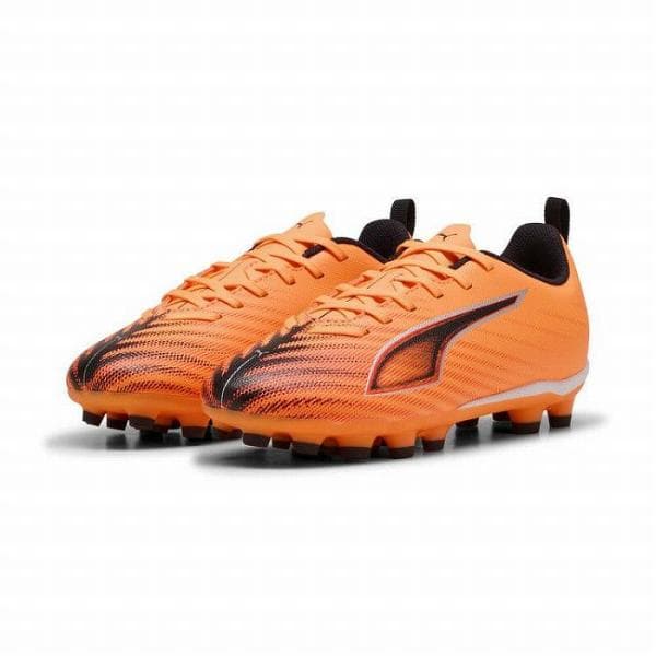 PUMA ウルトラ 6 プレイ HG/AG Mid JR ヒートファイヤー