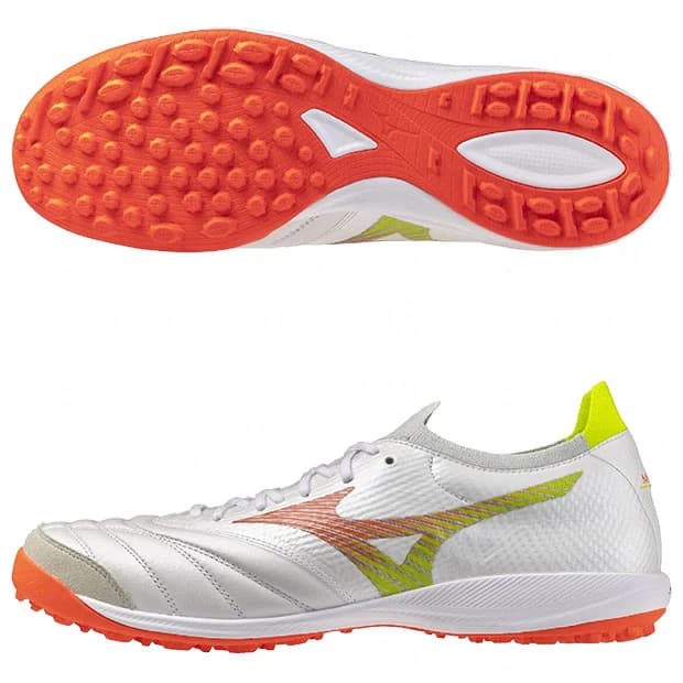 MIZUNO モレリア ネオ SALA β JAPAN TF ホワイト×オレンジ×イエロー