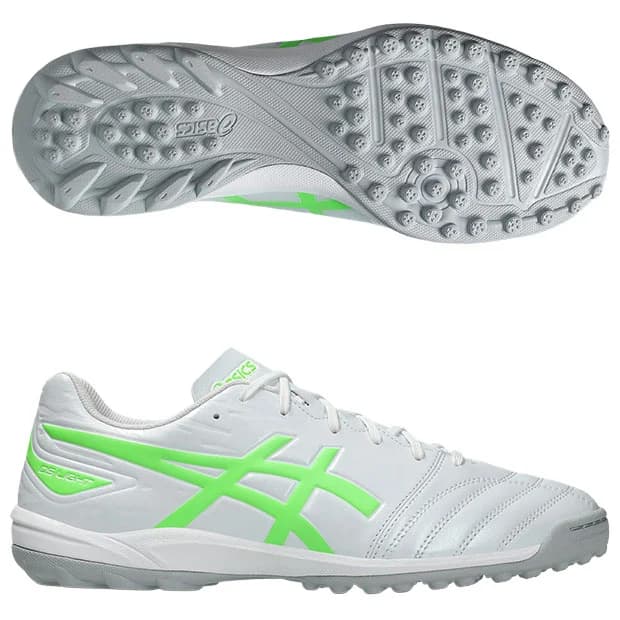asics DS LIGHT クラブ TF ホワイト×グリーン GECKO 106