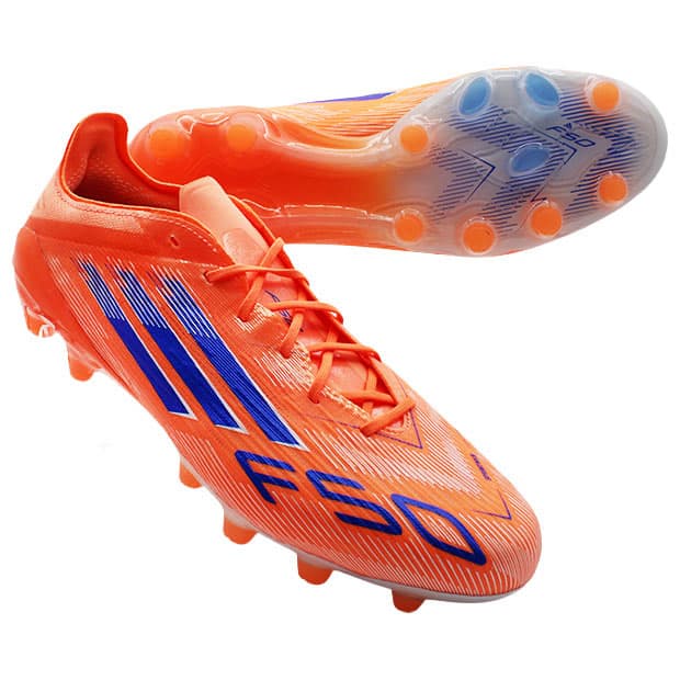 adidas F50 エリート HG/AG ジャパン ビームオレンジ×ルシッドブルー