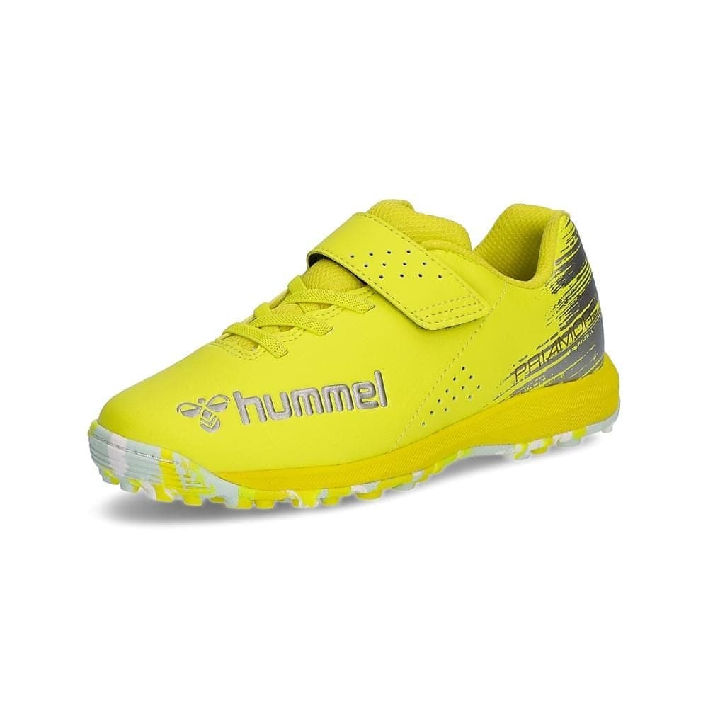 hummel プリアモーレ 6 α V TF Jr. イエロー×シルバー トレーニング