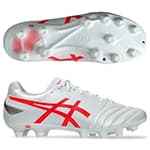 asics DSライト アドバンス ホワイト×フラッシュレッド