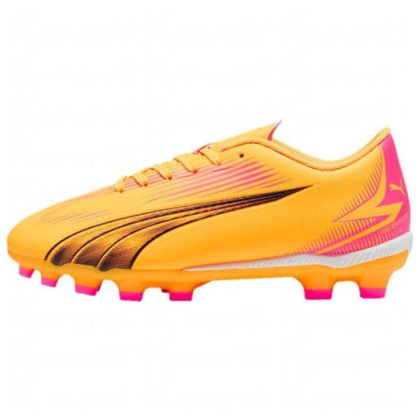 PUMA ウルトラ プレイ HG MID JR サンストリーム/ブラック/サンセットグロー