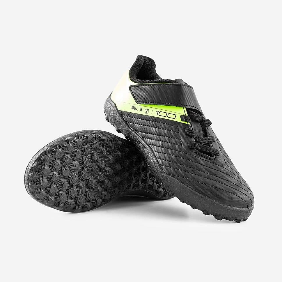 その他 Decathlon 面ファスナー 100 Easy Turf BLK