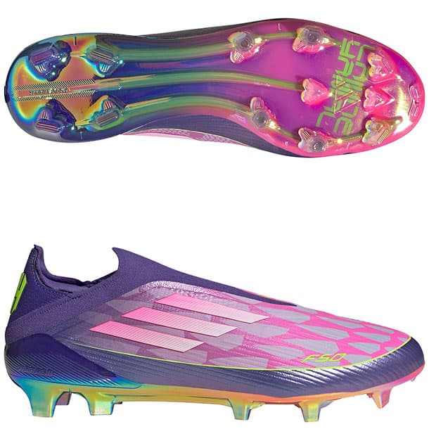 adidas F50 エリート FG LAMINE ユニティパープル×ホワイト