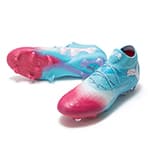 PUMA フューチャー 8 アルティメット RE-CHARGE FG ヒーローブルー×サンセットピンク