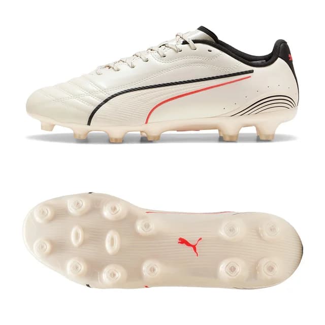 PUMA キング 20 アルティメット JP HG/AG ベージュ×レッド