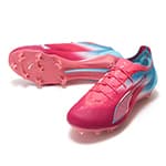PUMA ウルトラ 6 アルティメット RE-CHARGE FG ヒーローブルー×サンセットピンク
