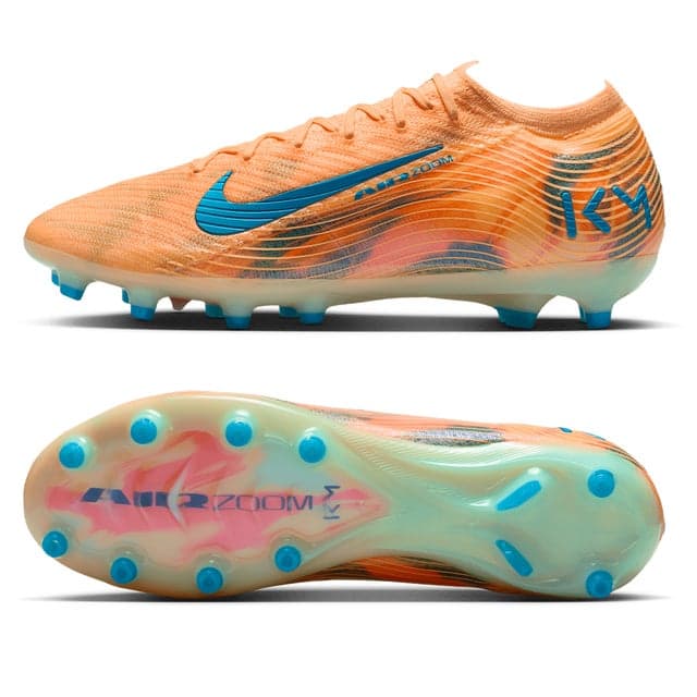 Nike ヴェイパー 16 エリート KM AG-PRO オレンジ×グリーン