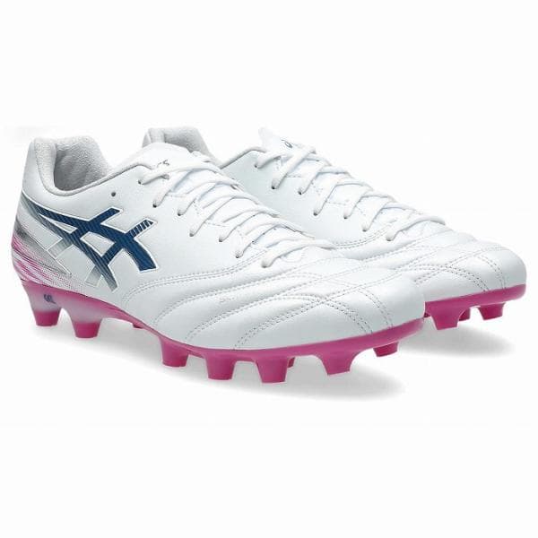 asics DSライト プロ ホワイト×ネイビー×ピンク
