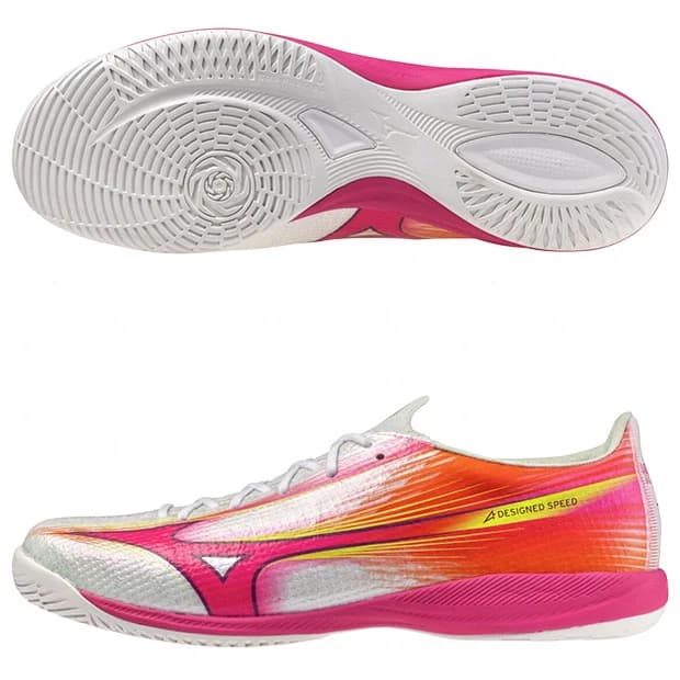 MIZUNO アルファ 3 エリート IN ホワイト×ピンク BLAZING FLAIR