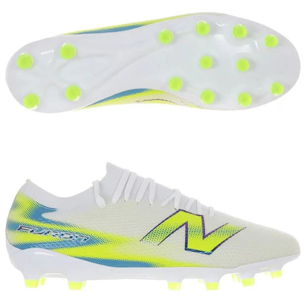 New Balance フューロン TEAM HG V8 ホワイト ブルー